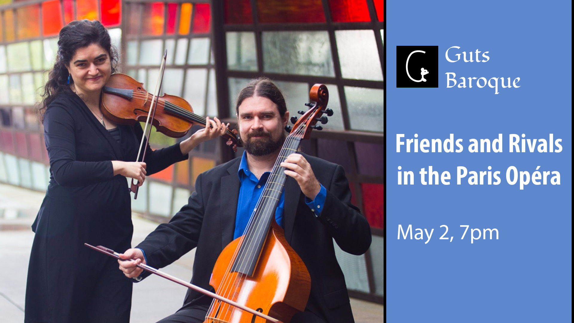 Friends and Rivals in the Paris Opera – Guts Baroque Duo